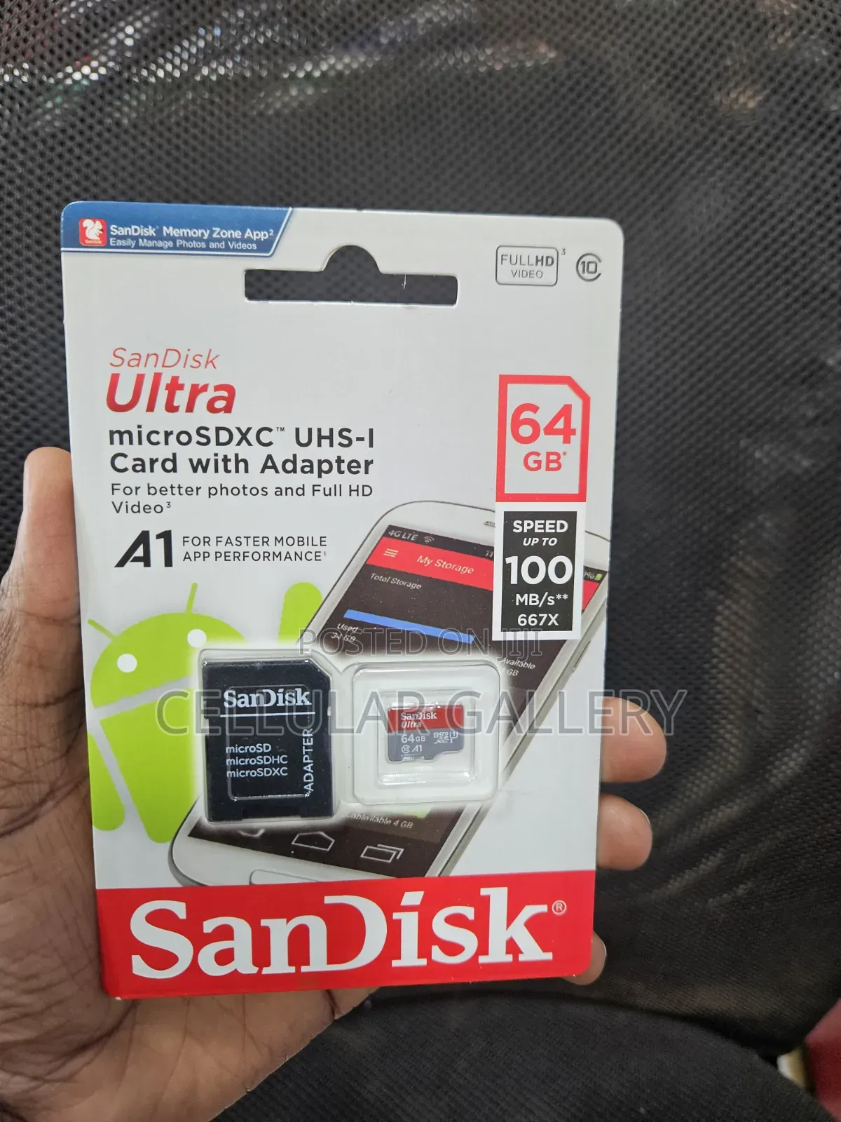 Sandisk Ultra Micro SD Memory Card 64GB