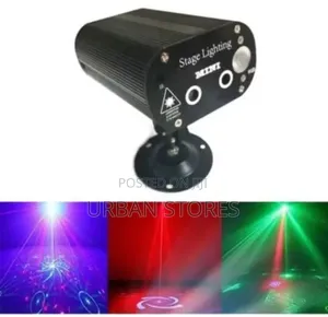 Double Hole Laser Stage Light Remote Control Stage Light