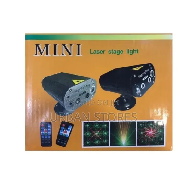 Double Hole Laser Stage Light Remote Control Stage Light