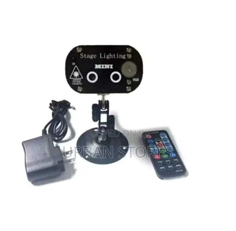 Double Hole Laser Stage Light Remote Control Stage Light