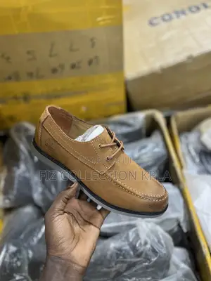 Original Timberland Brown Leather Boat Shoes