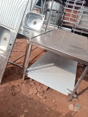 Stainless Working Table 7ft/4ft Dauble