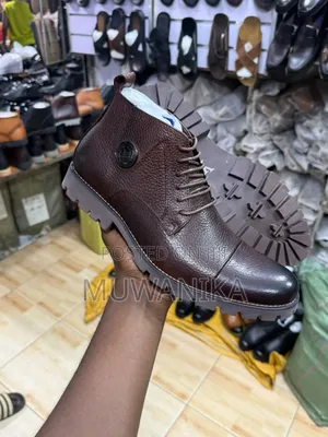 Brogue Chelsea Leather Boot-Rich Mahogany Coffee