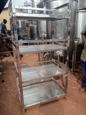 Stainless Rack Four Steps
