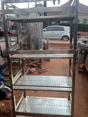 Stainless Rack Four Steps