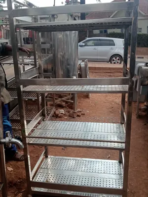 Stainless Rack Four Steps