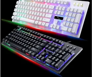 RGB Gaming Color Lighting PC Keyboard and Mouse Combo