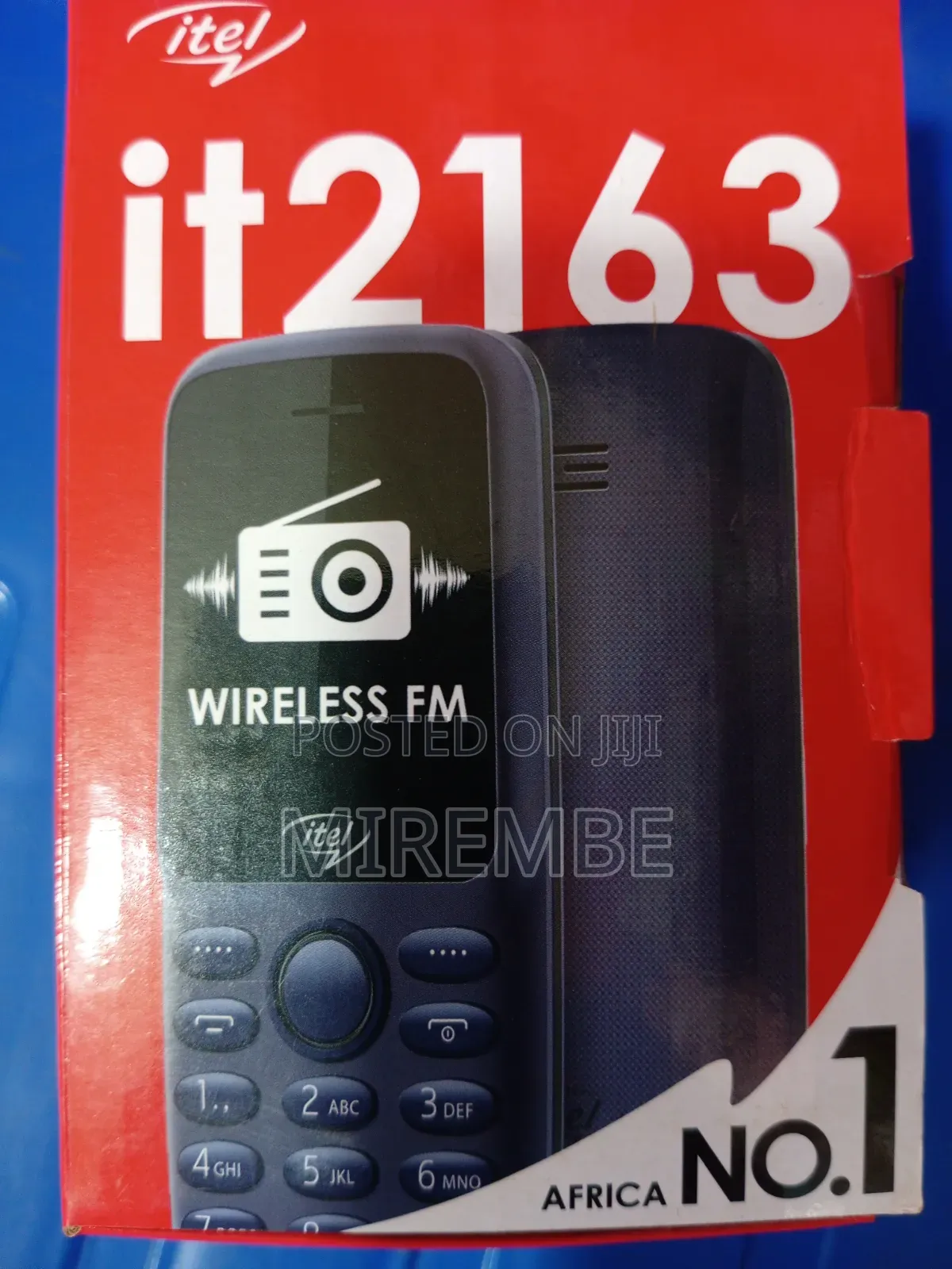 New Itel it2163 Black