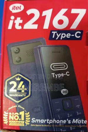 New Itel it2166 Black