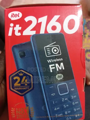 New Itel it2160 Black