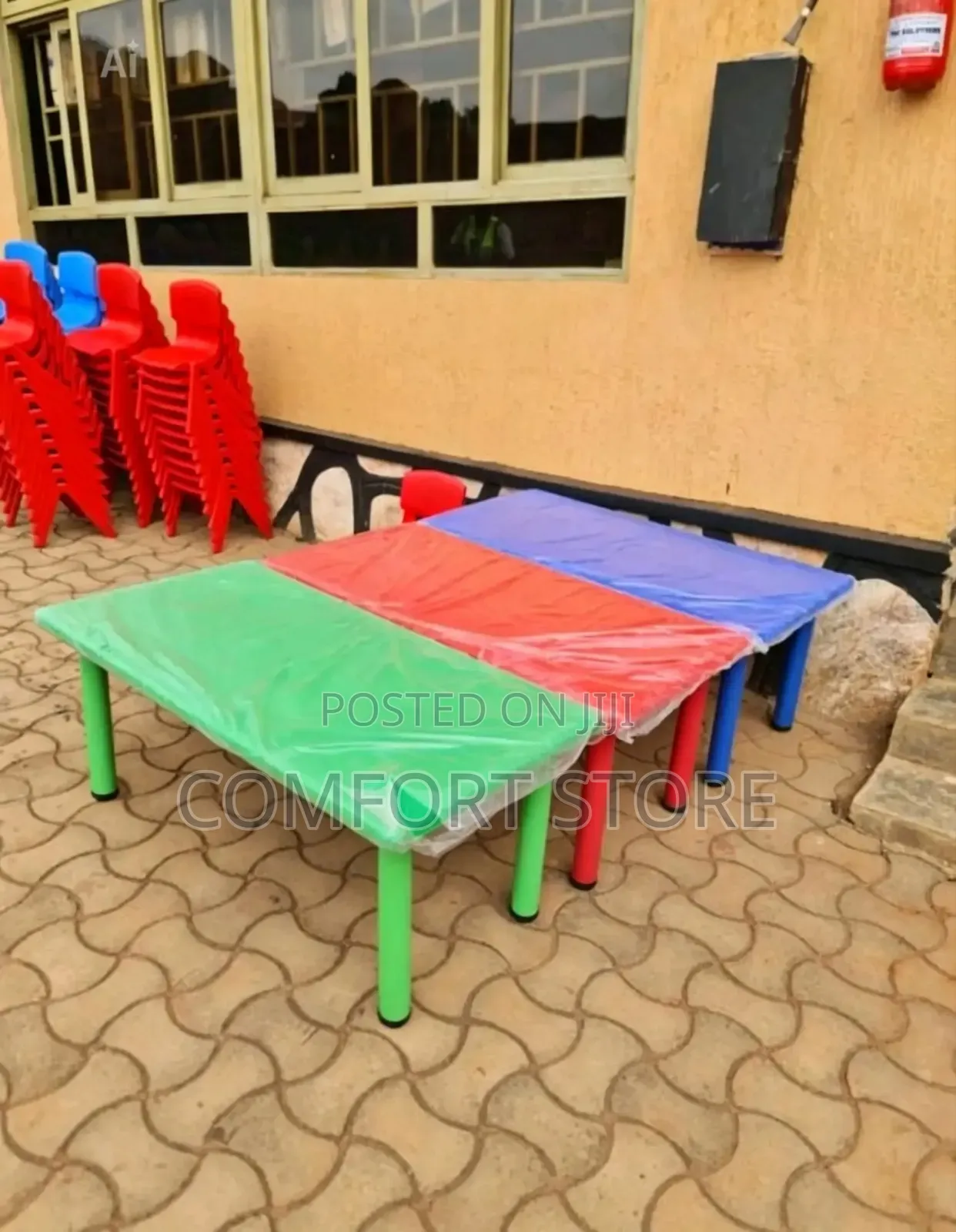 Large Rectangular Baby Class Learning Tables