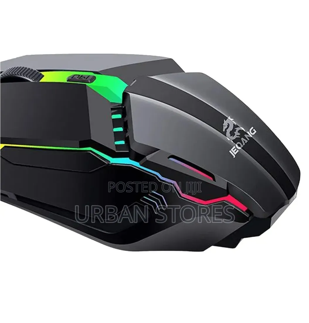 Led Backlit RGB Wired Gaming Mouse 1600 Dpi Gamer Mice