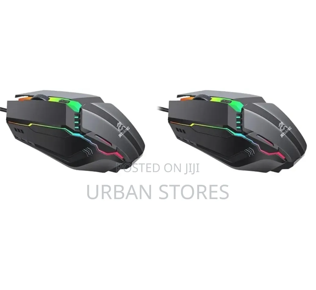 Led Backlit RGB Wired Gaming Mouse 1600 Dpi Gamer Mice