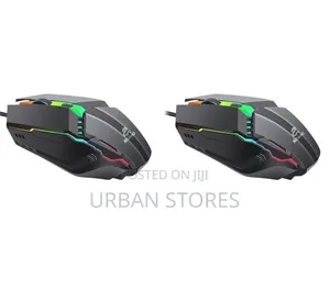 Led Backlit RGB Wired Gaming Mouse 1600 Dpi Gamer Mice