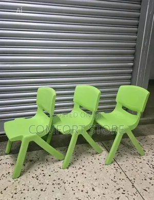 Lemon Green Plastic Baby Class Chairs