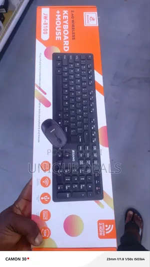 Wireless Keyboard and Mouse Combo.