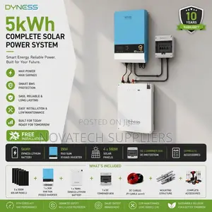 Dyness 5kWh Complete Hybrid Solar System With All Accessories