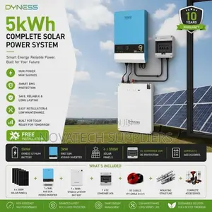 Original 5kWh Lithium Solar Kit Runs TV, Fridge, Lights More
