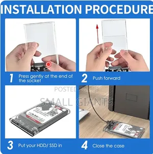 2.5" SSD / HDD External Hard Drive Enclosure