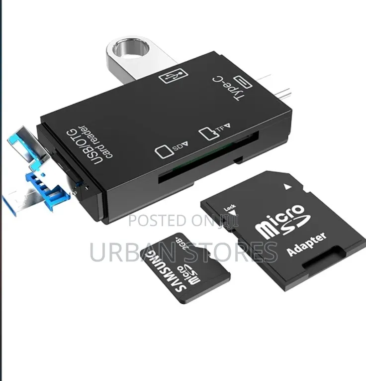 3 in 1 USB Type C Card Reader With Multifunction Otg