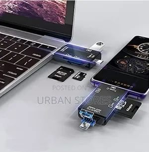 3 in 1 USB Type C Card Reader With Multifunction Otg