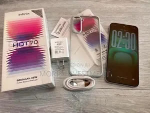 New Infinix Hot 70 256 GB Silver