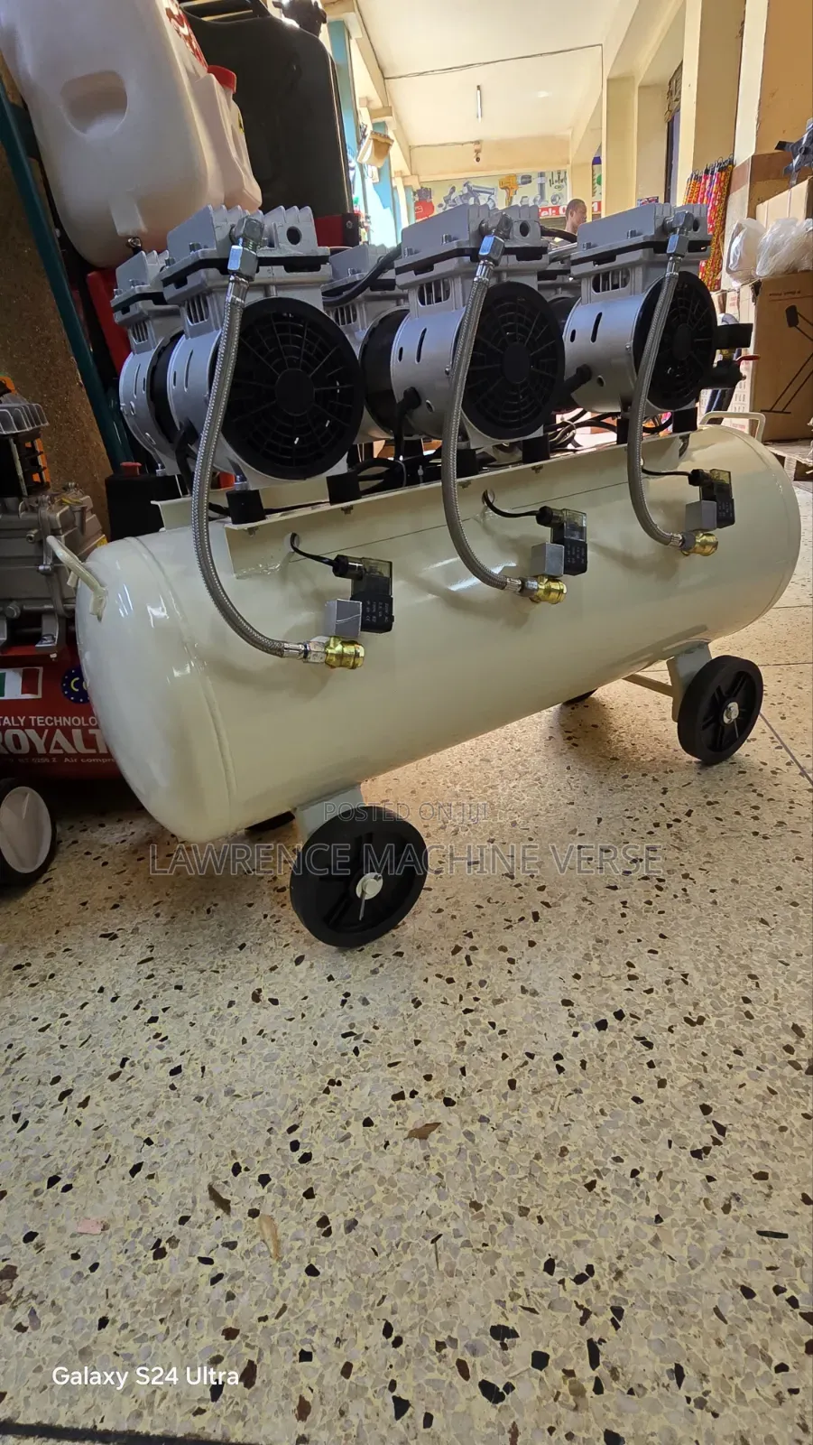 3 Piston Air Compressor 100L