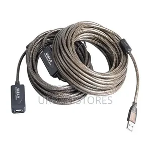 20m USB Extender Active USB 2.0 Printer Cable a-Male to B-Male Hi