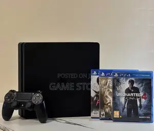 PS4 Slim With 12 Games, 2pads. Don't Be a 'Kyana', Level Up Now.