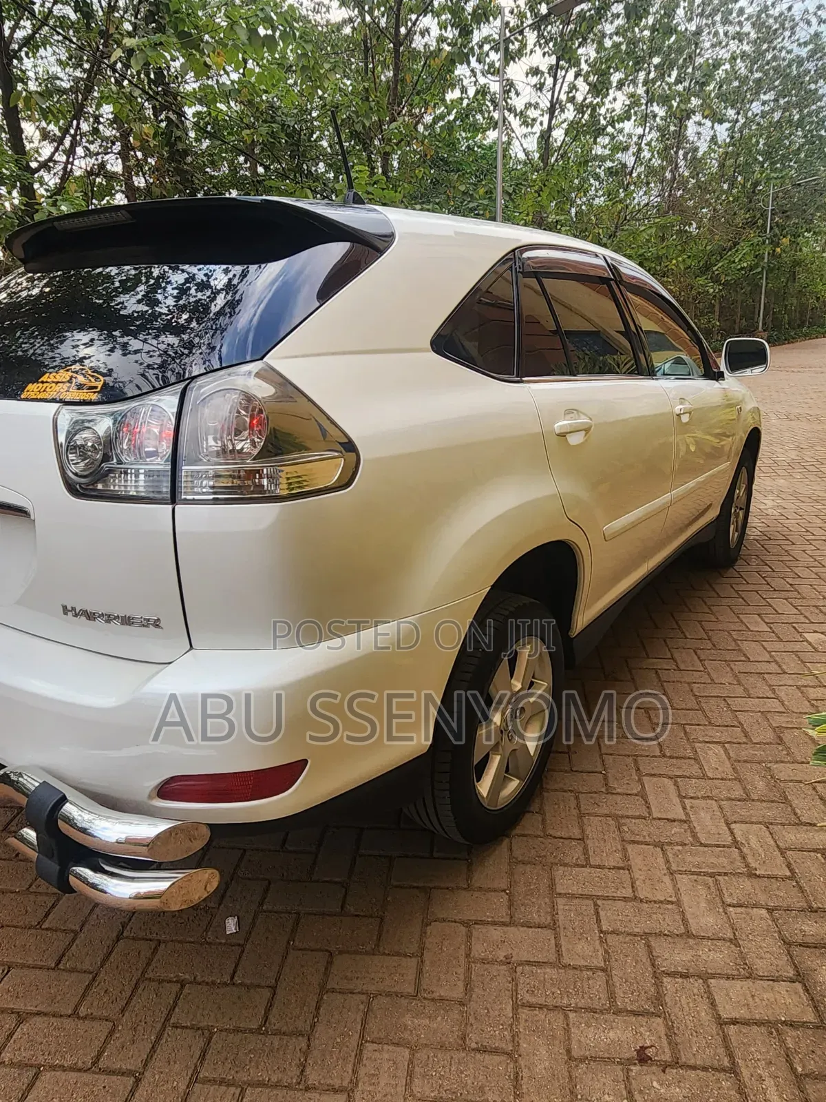 Toyota Harrier 2008 White