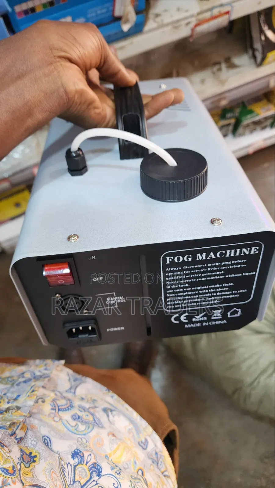 Fog Machine 900W Smoke Machine With 6RGB LED Wireless Remote Control