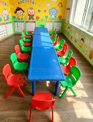 Multiple Colored Baby Class Chairs
