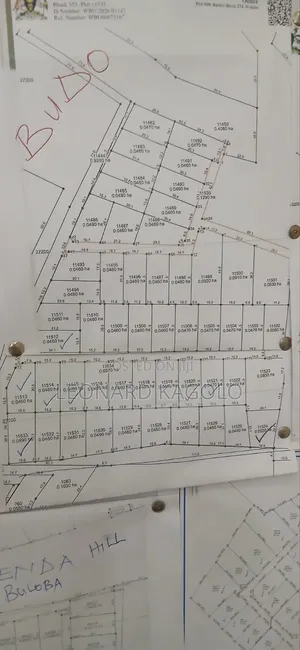 Several Plots on Sale at Buddo
