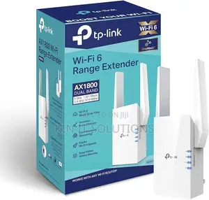 TP-Link AX1800 - Dual Band Wi-Fi Range Extension 6, High-Speed
