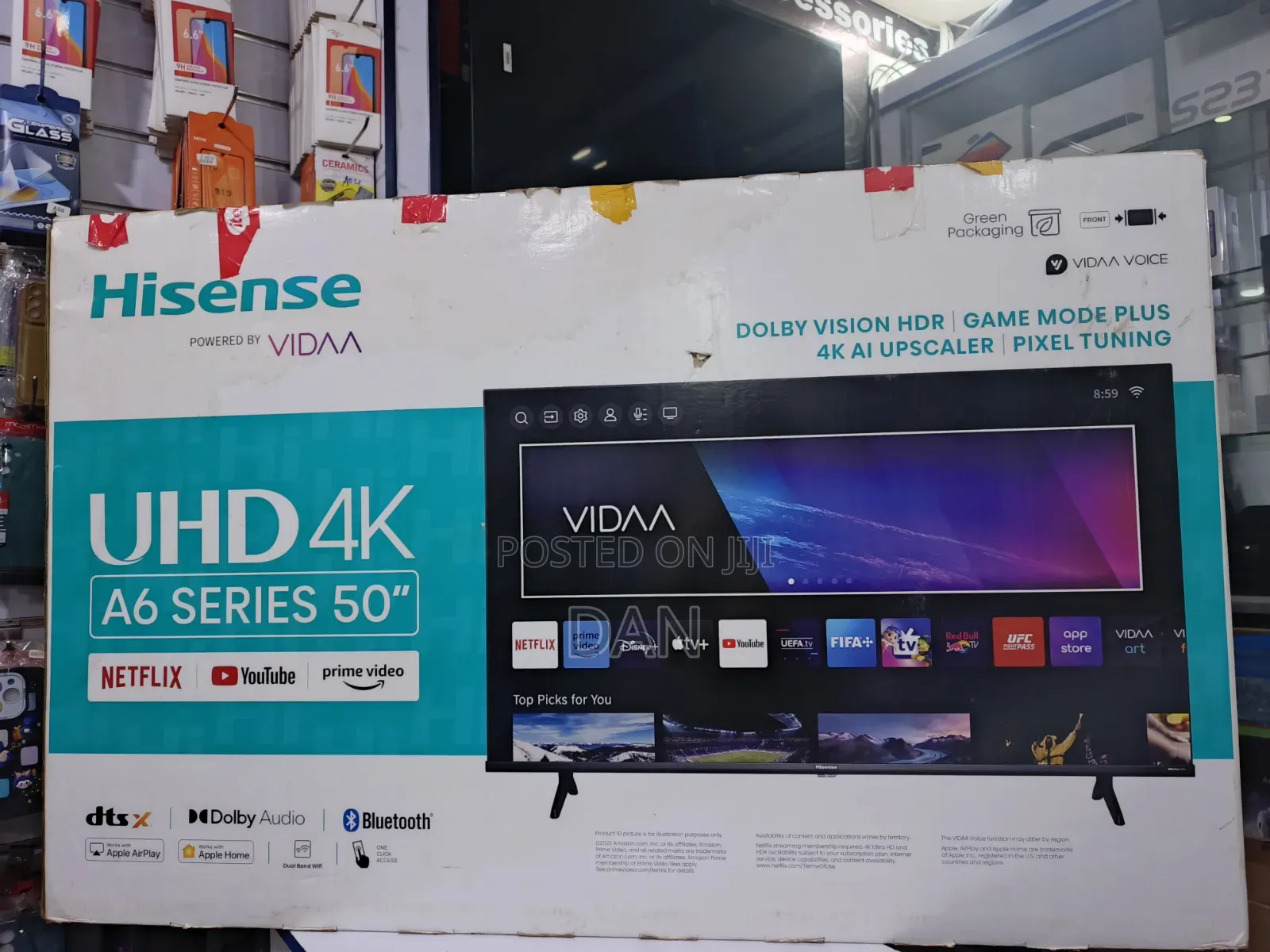 Hisense UHD A6 Series Smart TV