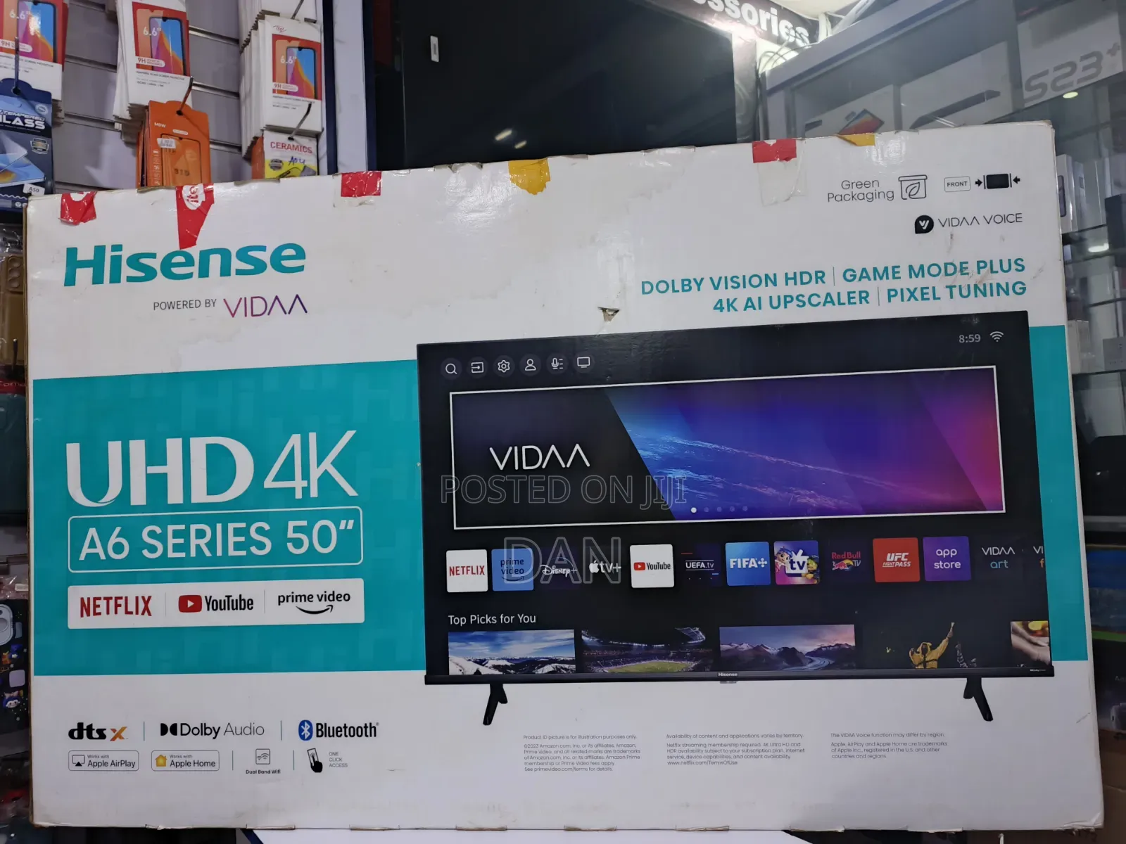 Hisense UHD A6 Series Smart TV