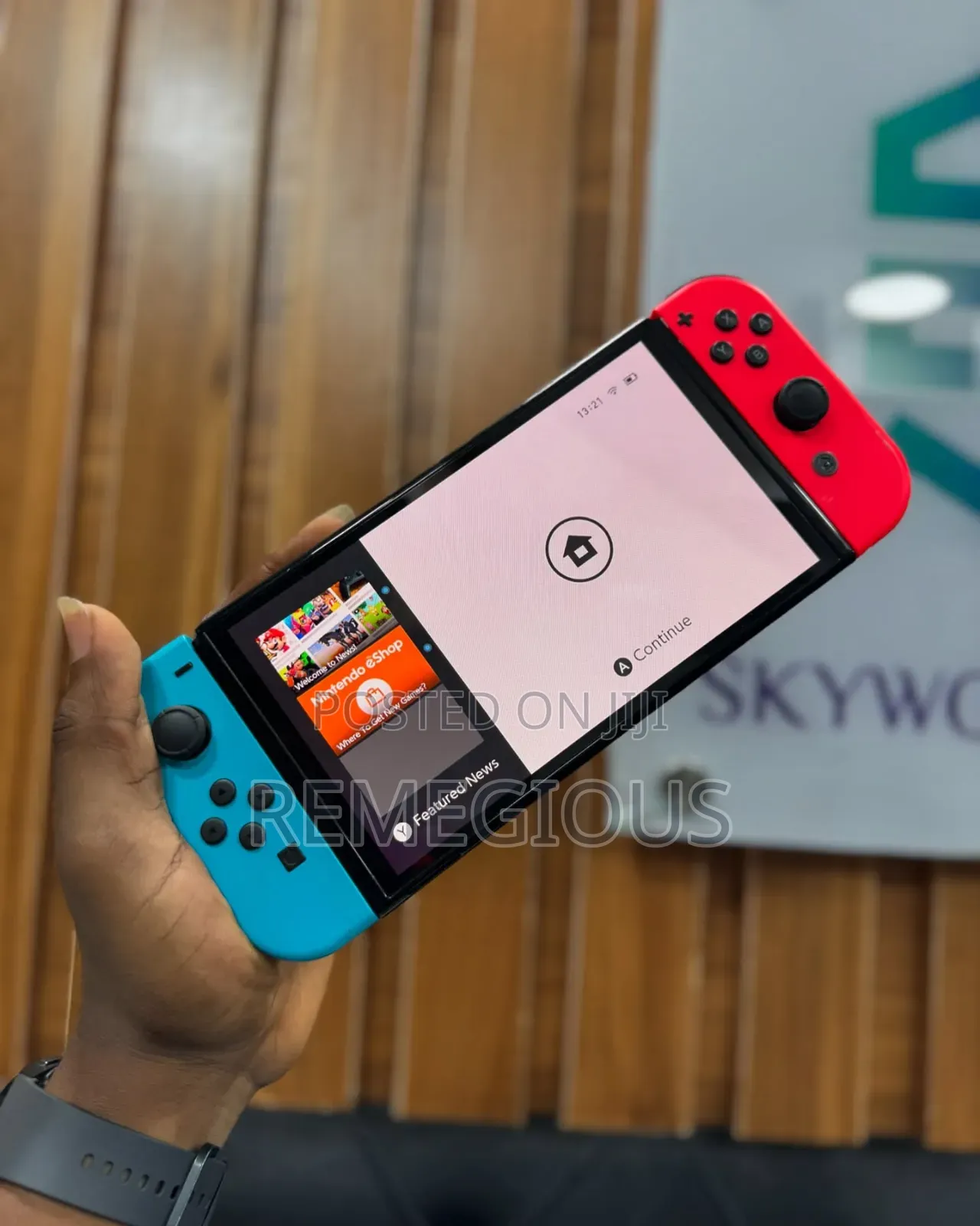 New Nintendo Switched Oled