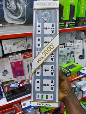5way /3 USB Ports Power Extension Socket