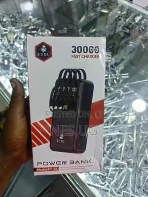 EYDU 30000 MAH Powerful Power Bank Fast Charging Power Bank
