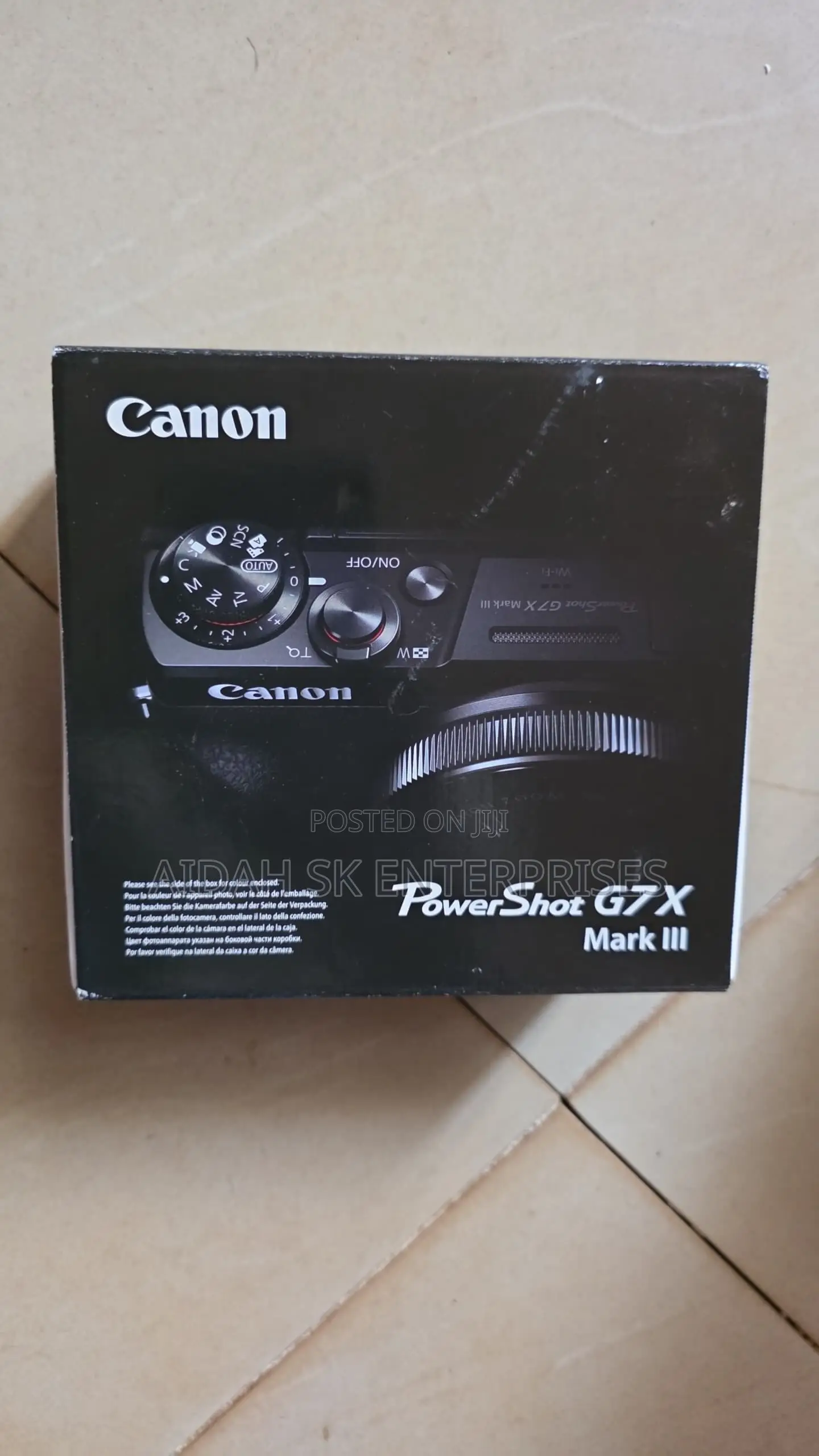 Canon PowerShot G7 X Mark III Digital Camera