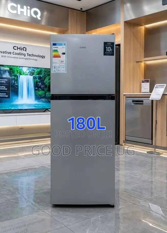 CHiQ 180-Liter Double-Door Top-Mount Refrigerator
