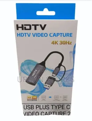 Video Capture Card Input Hdmi to USB 3.0 a and USB C