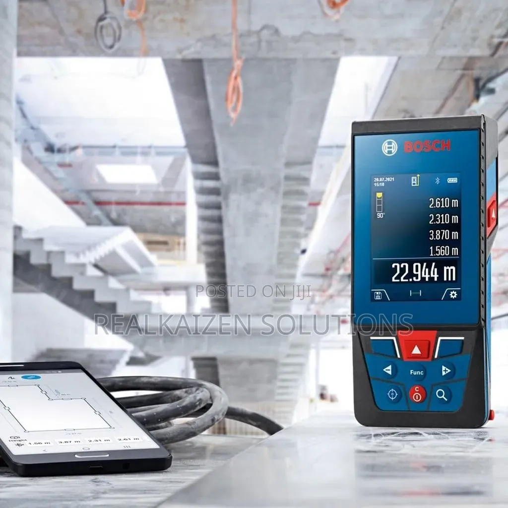 Bosch Professional Laser Measure With Integrated Camera100meters