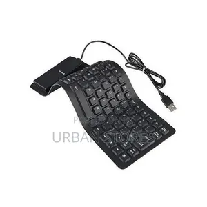 Flexible Foldable Keyboard Waterproof Silent Typing