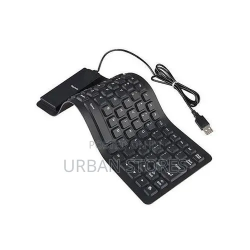 Flexible Foldable Keyboard Waterproof Silent Typing