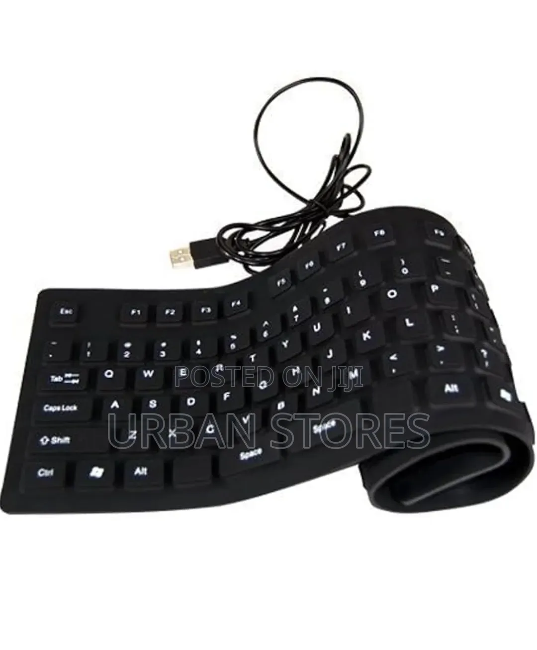 Flexible Foldable Keyboard Waterproof Silent Typing