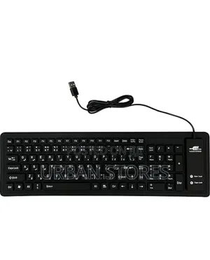 Flexible Foldable Keyboard Waterproof Silent Typing
