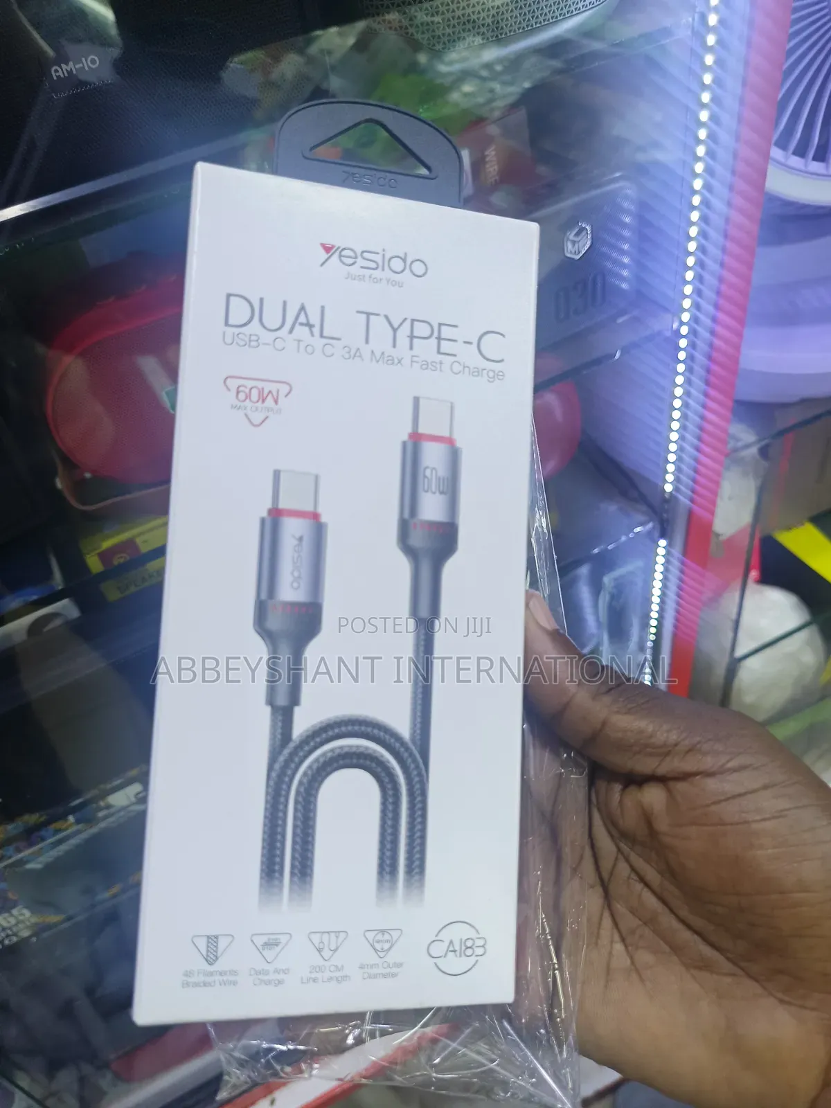 Type-C Fast Charging Cable/Type C to C