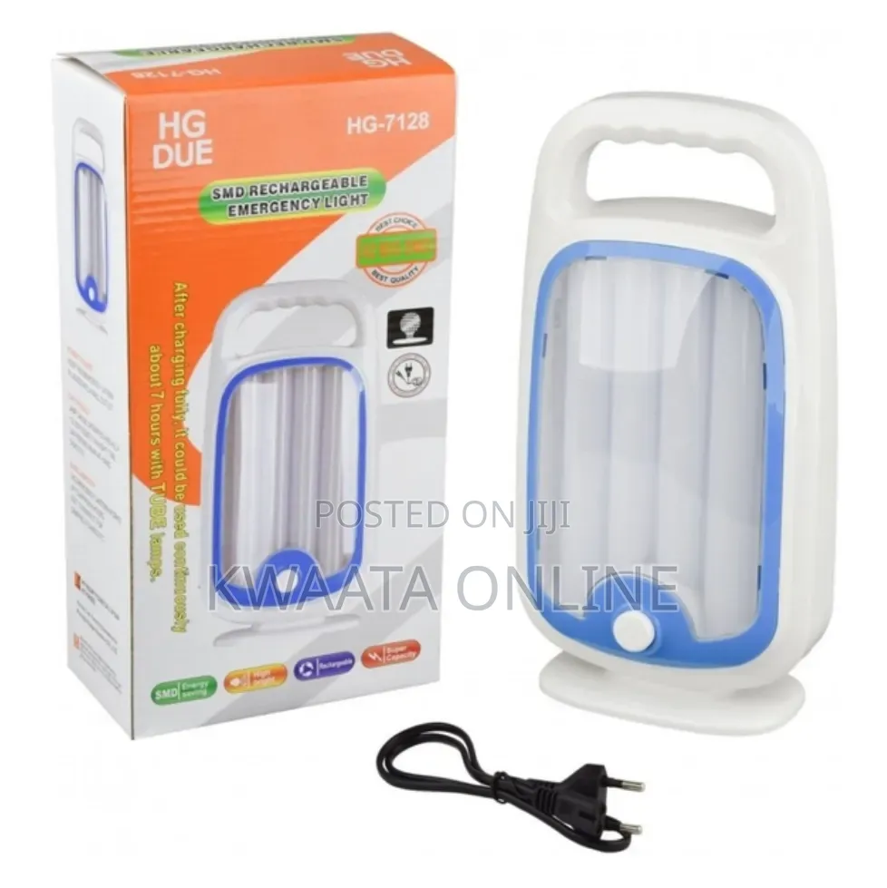 HG DUE HG-7128 Rechargeable Emergency Flashlight