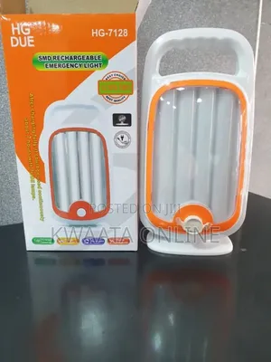 HG DUE HG-7128 Rechargeable Emergency Flashlight